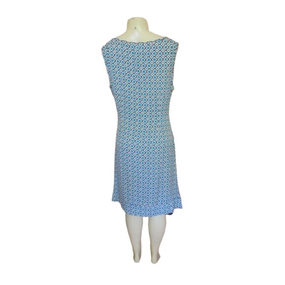 Diane Von Furstenberg New Della Silk Blend Dress Size 14 - Picture 6 of 8